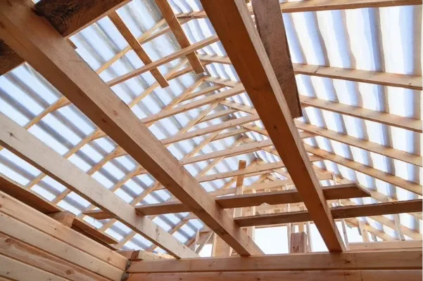 3. Viga de madera