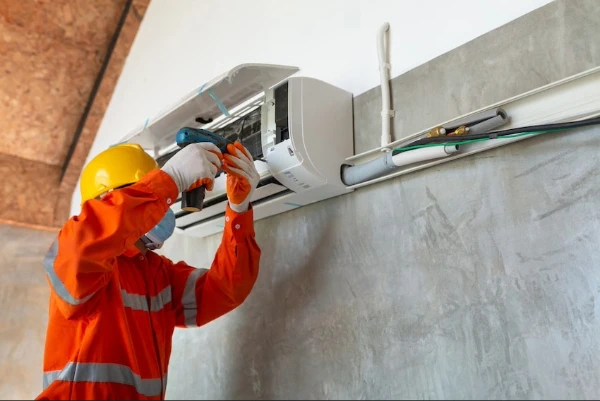 Instalación de aire acondicionado