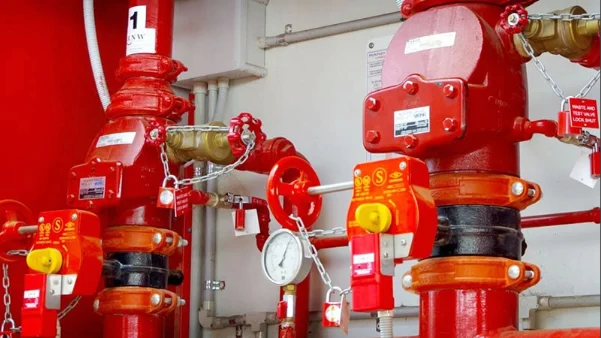 Instalación de sistema contra incendios